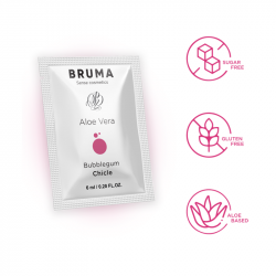 Gel Aloe Vera Sabor Chicle 6ml - Bruma | Sweet Sin Erotic