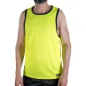 MACHO - CMV001 CAMISETA GYM AMARILLA S-M