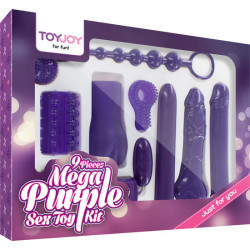 JUST FOR YOU MEGA PURPLE SEX TOY KIT