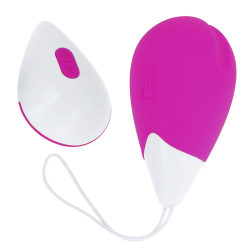 OHMAMA - HUEVO VIBRADOR 10 MODOS - LILA Y BLANCO