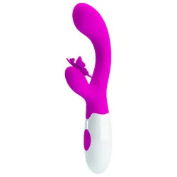 PRETTY LOVE - BUTTERFLY KISS VIBRADOR RABBIT 30 FUNCIONES MORADO