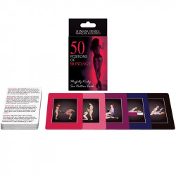 Cartas 50 Posiciones de Bondage | Sweet Sin Erotic