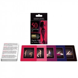 Cartas 50 Posiciones de Bondage | Sweet Sin Erotic