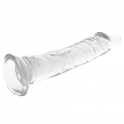 Xray Clear Dildo Transparente 21 cm x 4 cm	| Sweet Sin Erotic