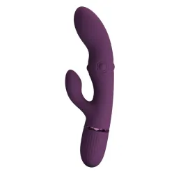 PRETTY LOVE - ZACH VIBRADOR RABBIT RECARGABLE CON EMPUJE 55 FUNCIONES