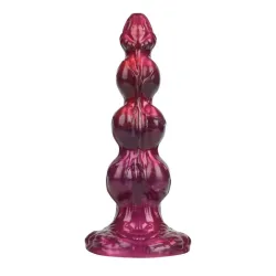 POWER MONSTERS - PRIMAL BEASTLORD DILDO FANTASÍA ROSA TRANSLÚCIDO 26 CM Ø 5 CM