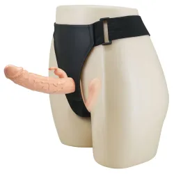 BAILE - CHARLOTTE ARNÉS HOLLOW STRAP-ON DOBLE PENETRACIÓN NATURAL