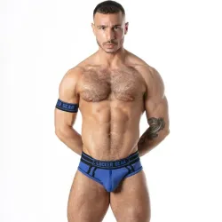 LOCKER GEAR - SPORT MESH JOCK BRIEF AZUL S