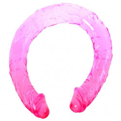 Baile Double Dong Rosa 44.5 cm | Sweet Sin Erotic