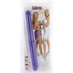 Sevencreations Doble Pene de 30 cm Morado | Sweet Sin Erotic